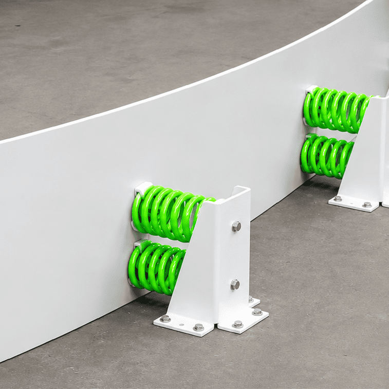 Conception et fabrication de barrière de sécu, avec installation de barrières de protection pour assurer la sécurité des pilotes
