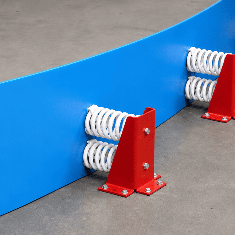 Conception et fabrication de barrière de sécu, avec installation de barrières de protection pour assurer la sécurité des pilotes